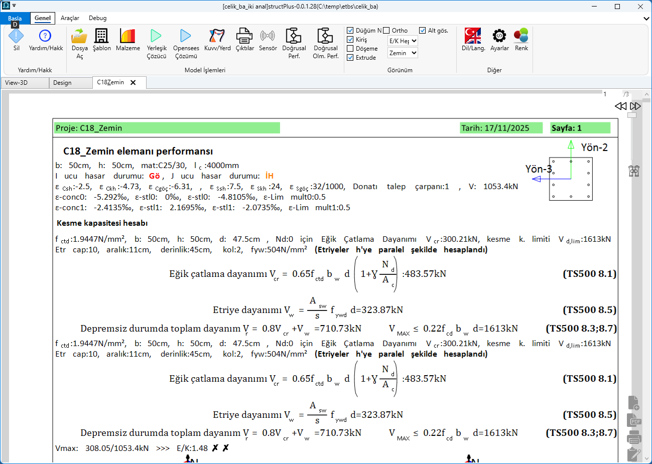 structured Images High Quality Grahic StructPlus: Analyse and Design Structures